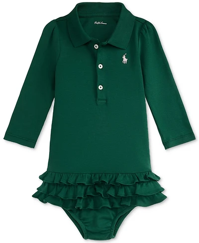 Polo Ralph Lauren Baby Girls Ruffled Dress