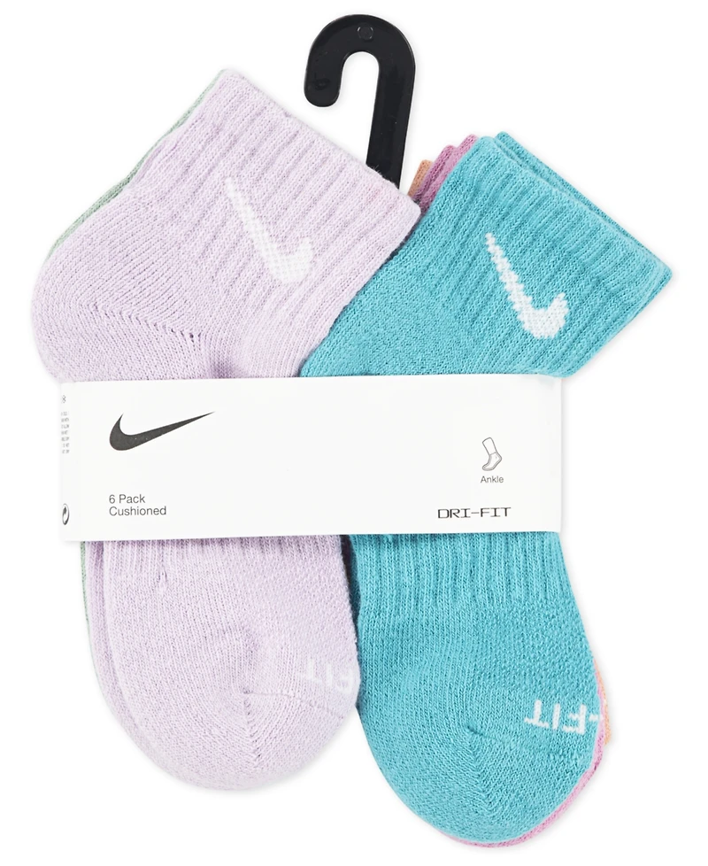Nike Little Kids' 6-Pk. Ankle Socks