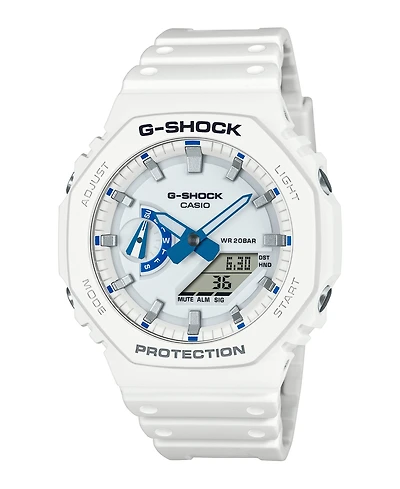 G-Shock Men's White Resin Watch, 45.4mm