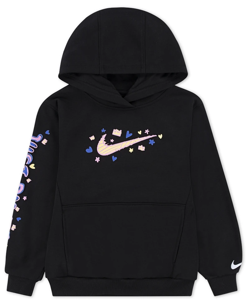 Nike Little Girls Essentials Fleece Hoodie
