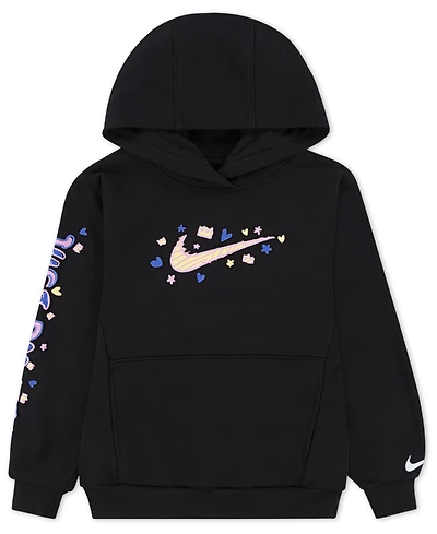Nike Little Girls Essentials Fleece Hoodie