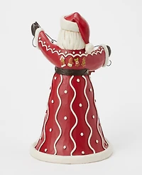 Jim Shore Gingerbread Santa Garland Figurine