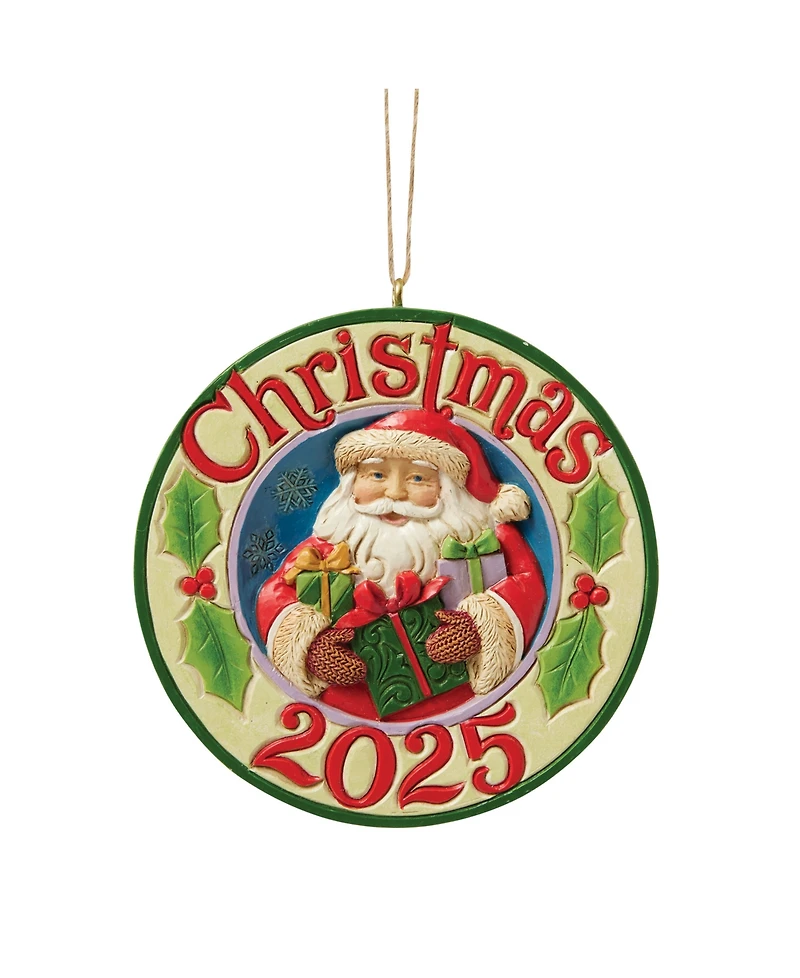 Jim Shore Annual 2025 Santa Gifts Ornament