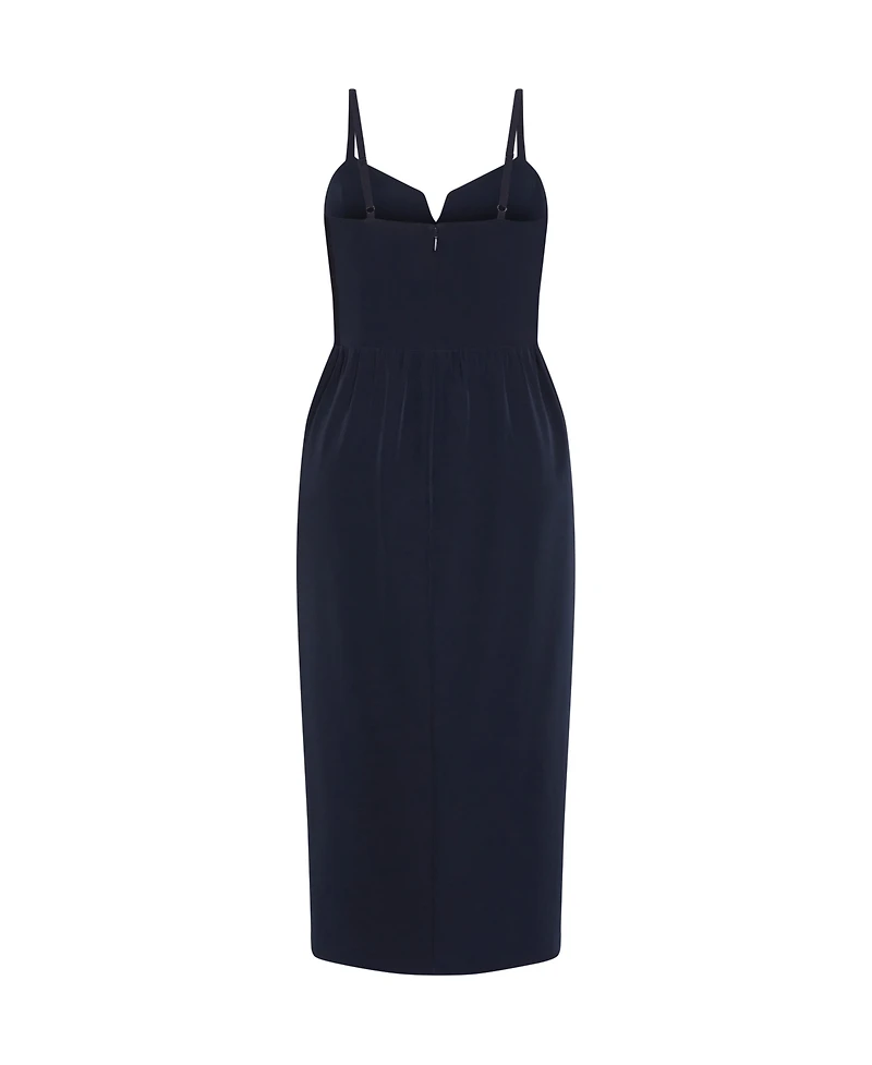 City Chic Plus Sassy V Dress