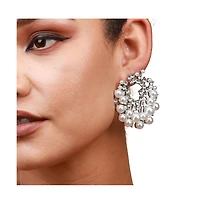 Sohi Pellet-Swirl Drop Earrings