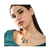 Sohi Teardrop-Stone Statement Necklace