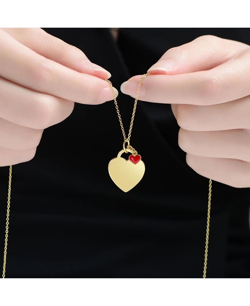 GiGiGirl Modern Pendant Necklace with Cubic Zirconia