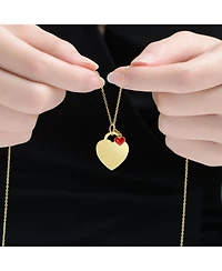 GiGiGirl Modern Pendant Necklace with Cubic Zirconia