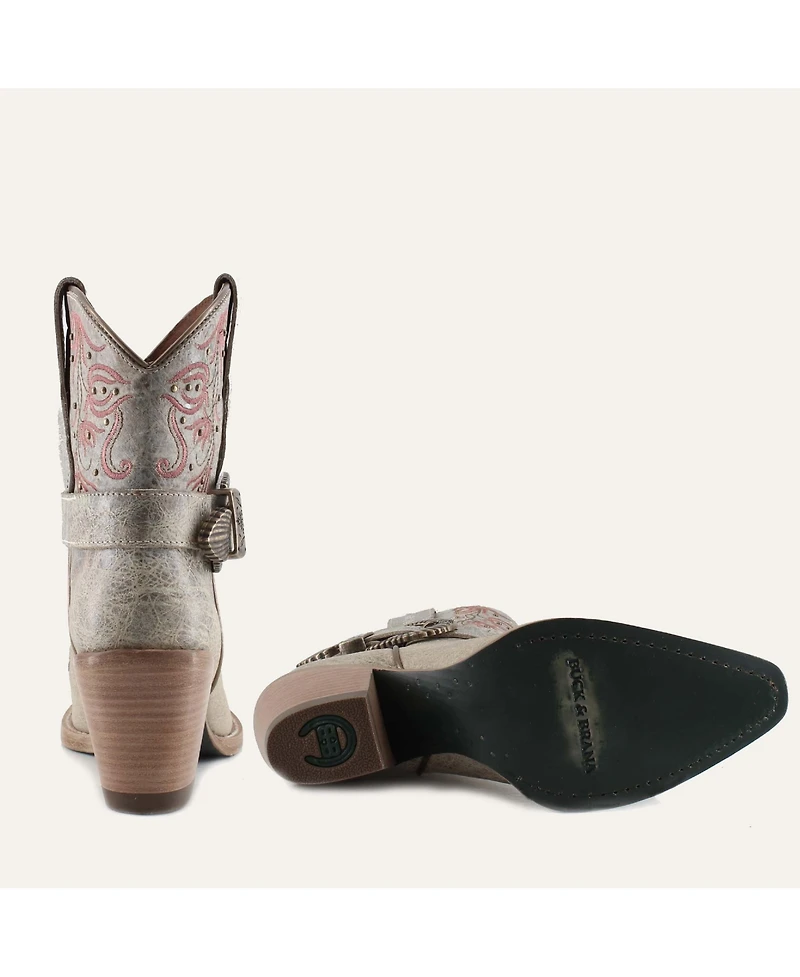 Madison Leather Cowgirl Boots - Stylish Western Footwear & Comfort By Buck Brana