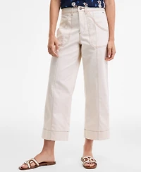 Tommy Hilfiger Women's High Rise Wide-Leg Jeans