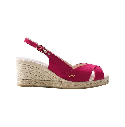 Llansa Limited Edition Canvas Espadrille Sandal Wedges