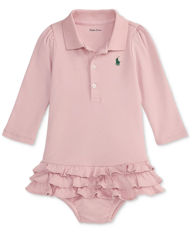 Polo Ralph Lauren Baby Girls Ruffled Dress