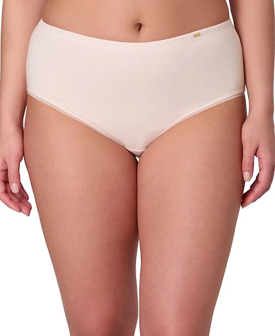 Bali Women's Lux Cotton Essentials Brief Underwear Dflebf