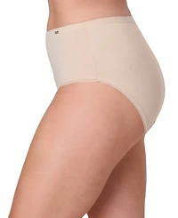 Bali Women's Lux Cotton Essentials Brief Underwear Dflebf