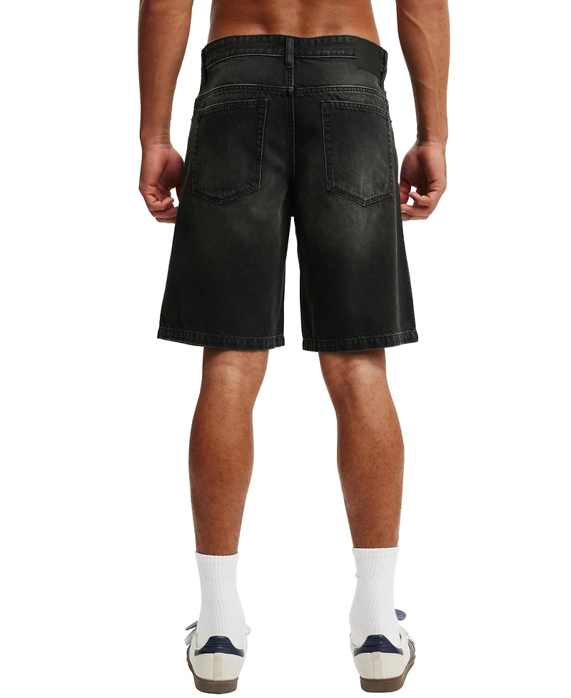 Cotton On Men's Baggy Denim Shorts