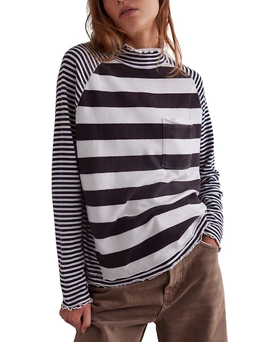 Free People Women's Punk Playful Turtleneck Top