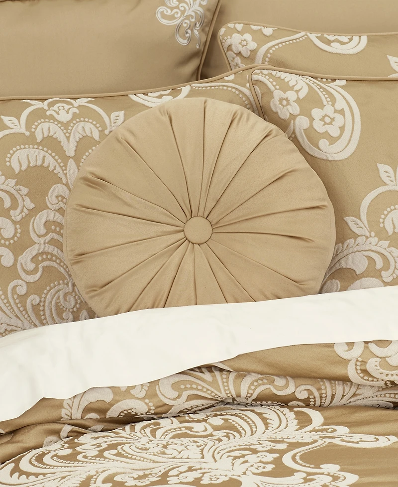 Royal Court Potenza Tufted Decorative Pillow, 15" Round