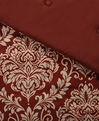 Royal Court Lazia Damask 3-Pc. Comforter Set, Full/Queen