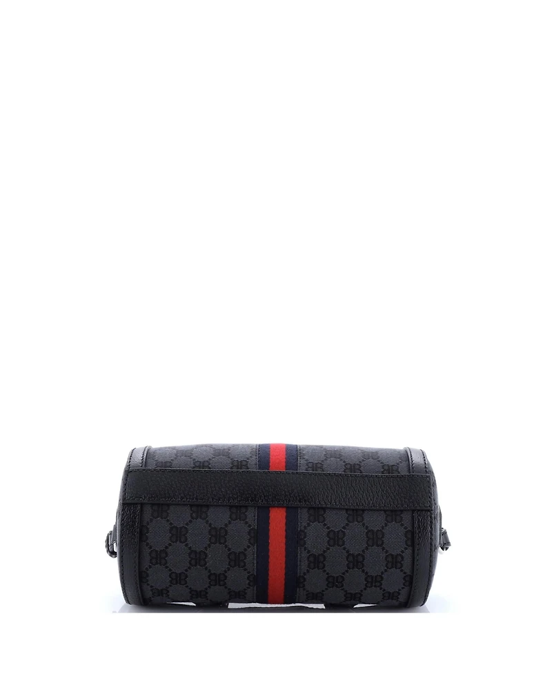 Pre-Owned Balenciaga Small x Gucci The Hacker Project Boston Bag Bb Canvas