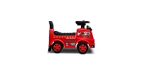 Toddler Ride On Push Car Red with Music Steering Wheel and Under Seat Storage