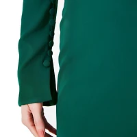 Amri Women's Off-The-Shoulder Pleat Drape Gown