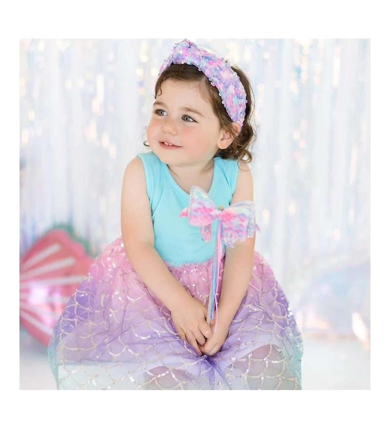 Sweet Wink Girls Mermaid Bow Wand