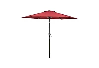 Flynama One 9' Patio Umbrella Outdoor Table Market Yard Umbrella with Push Button Tilt/Crank