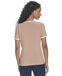 Tommy Hilfiger Women's Short-Sleeve Crewneck Pocket Tee