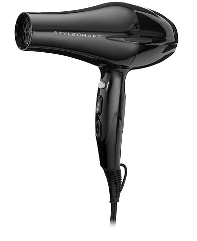 StyleCraft Professional Stay-Temp Ionic Hair Dryer