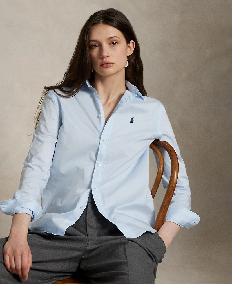 Polo Ralph Lauren Women's Classic-Fit Cotton Twill Shirt