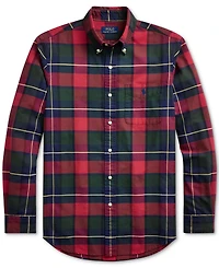 Polo Ralph Lauren Men's Classic-Fit Plaid Oxford Shirt