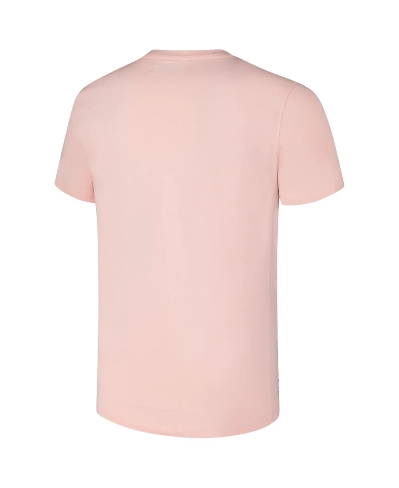 Freeze Max Men's Light Pink Batman Comics Crazy Joker Comic T-Shirt