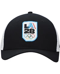 Nike Men's Black LA28 Rise Trucker Adjustable Hat