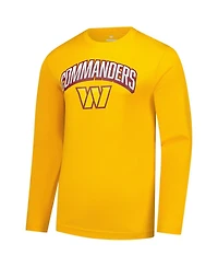 Fanatics Men's Gold Washington Commanders Long Sleeve T-Shirt