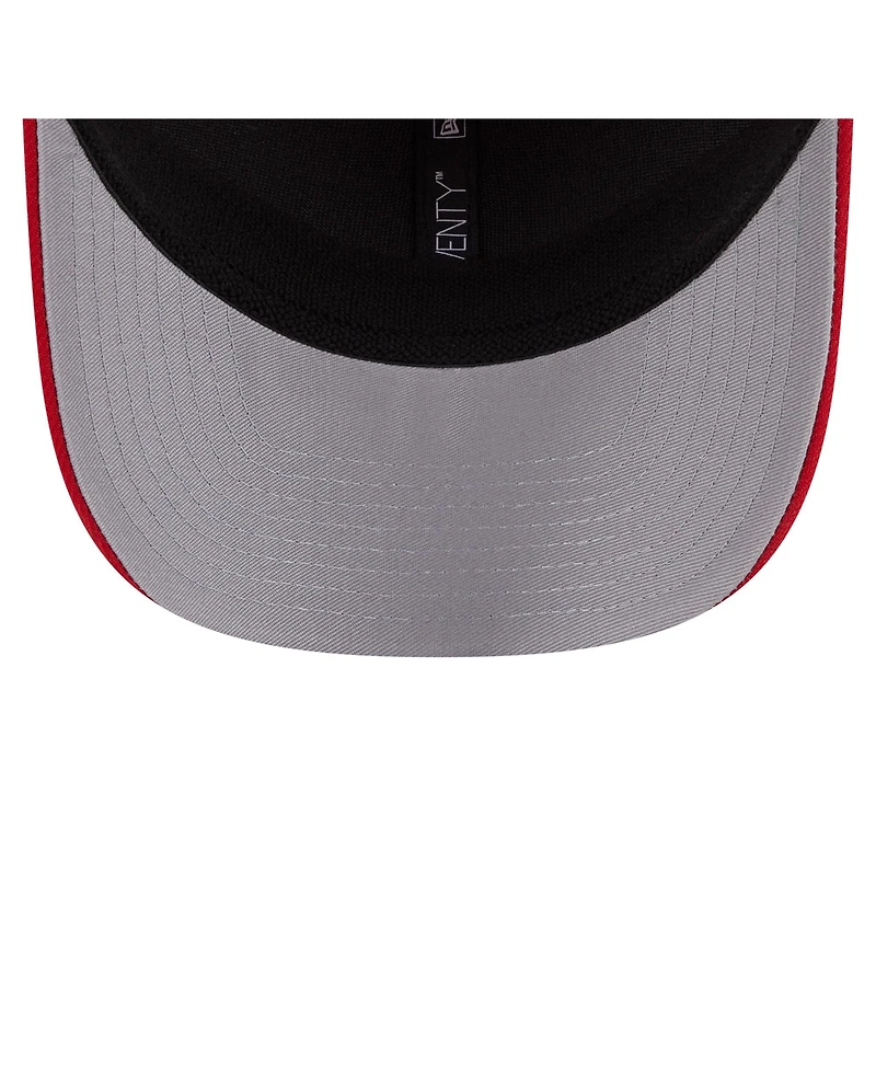 New Era Men's Red Los Angeles Angels Flag 9SEVENTY Stretch-Snap Hat