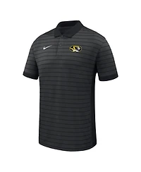 Nike Men's Black Missouri Tigers 2025 Early Season Coaches Sideline Victory Stripe Performance Polo Shirt
