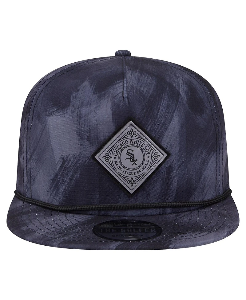 New Era Men's Navy Chicago White Sox Printed Golfer Snapback Hat