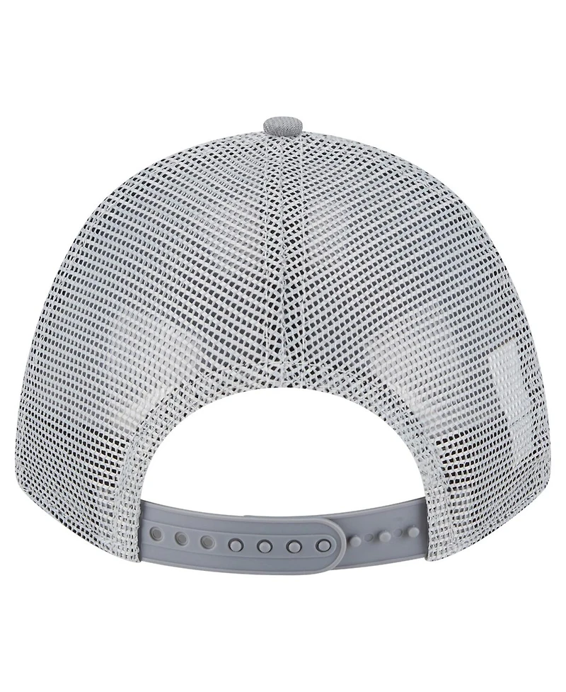 New Era Men's Gray Toronto Fc Color Pack 9FORTY M-Crown A-Frame Adjustable Trucker Hat