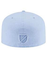 New Era Men's Light Blue Chicago Fire Color Pack A-Frame 59FIFTY Fitted Hat