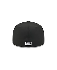 New Era Men's Black Charlotte Knights Theme Nights 59FIFTY Fitted Hat