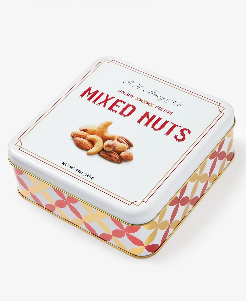 R.h. Macy & Co. Holiday Mixed Nuts Gift Box, 14 oz
