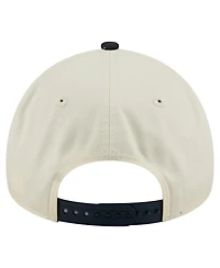 New Era Men's Cream Chicago Cubs Speckle A-Frame 9FORTY Adjustable Hat
