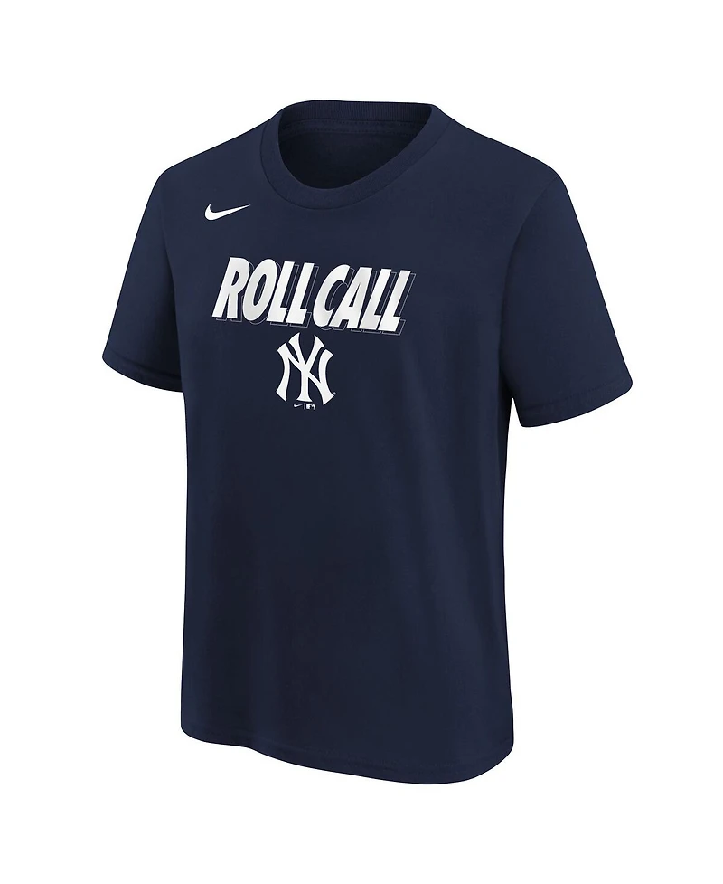 Nike Big Boys and Girls Navy New York Yankees Local T-Shirt