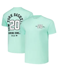 Kur8ted Men's and Women's Sabrina Ionescu Mint New York Liberty Player Id Arch T-Shirt