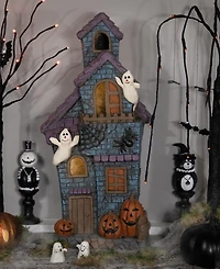 Northlight 22.75" Led Lighted Haunted House with Ghosts Halloween Decoration