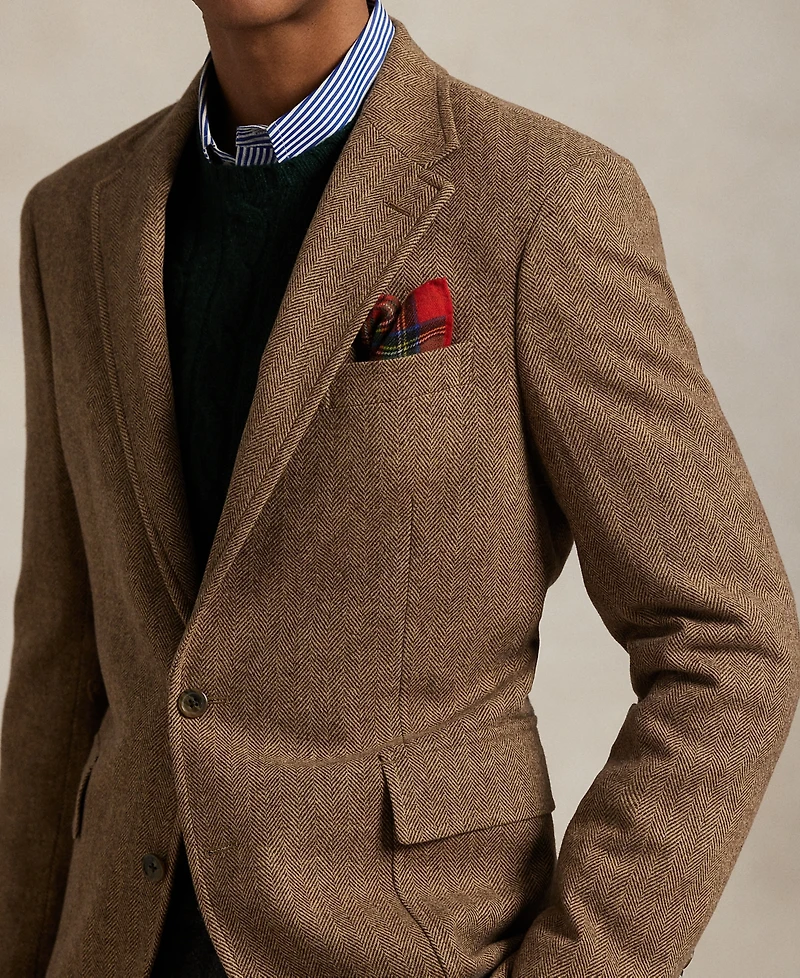 Polo Ralph Lauren Men's Modern Herringbone Sport Coat