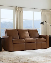 Flexsteel Aria 85" Sedona Leather Power Reclining Sofa