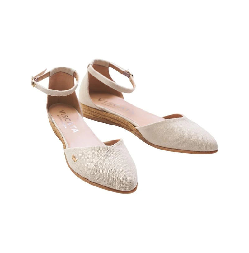 Montroig Canvas Espadrille Flats