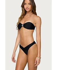 Edikted Women's Starfish Bandeau Bikini Top
