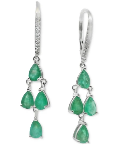 Tanzanite (3 ct. t.w.) & White Sapphire (1/10 Sterling Silver, Also Emerald, Ruby or